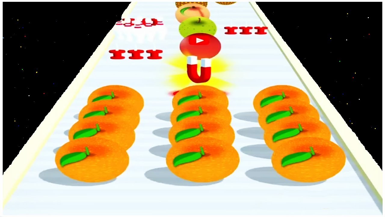 Ball Run Fruit Fruit Merge - Gameplay Walkthrough - Levels 30-45