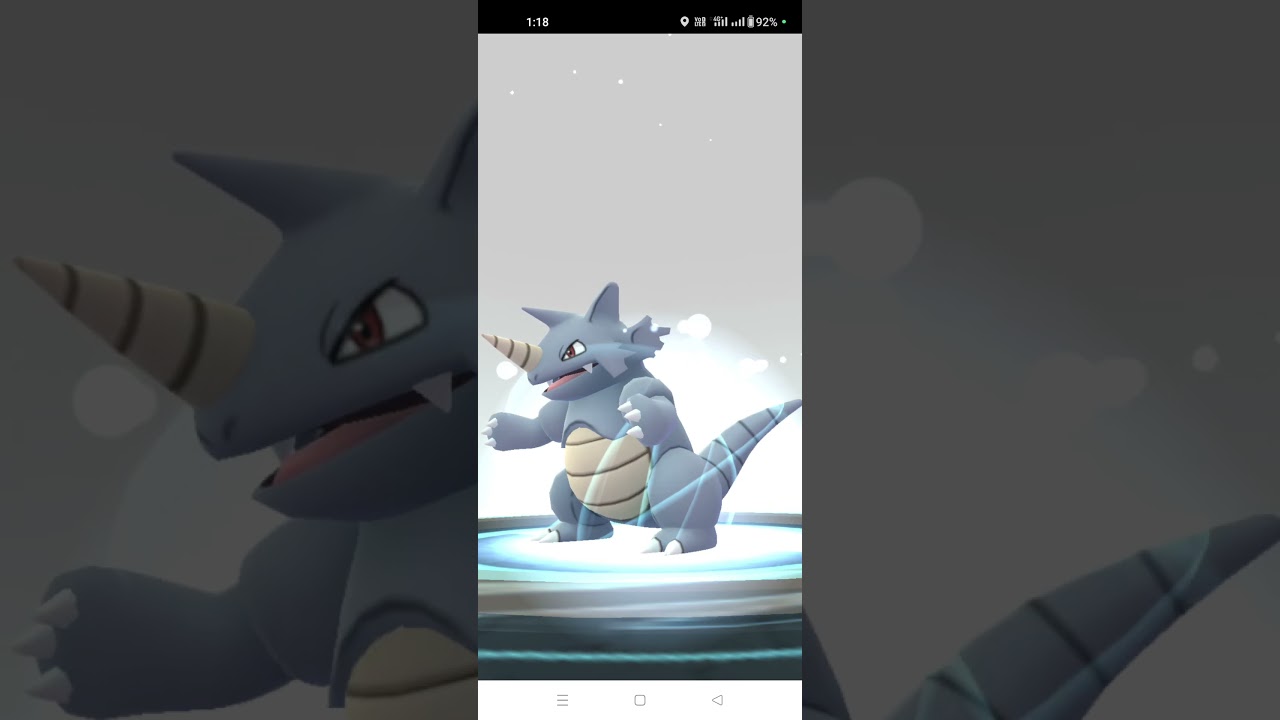 Evolution Rhydon Pokemon 😎 
