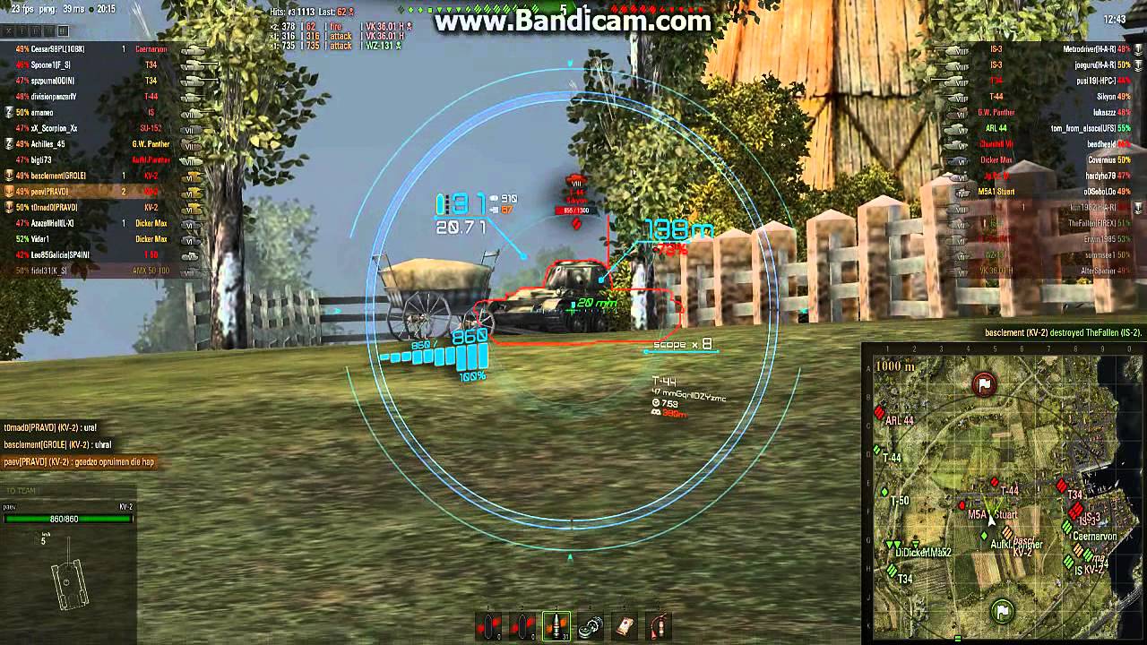 footage of chernobyl World of Tanks - KV-2 derp Platoon TAKE #3