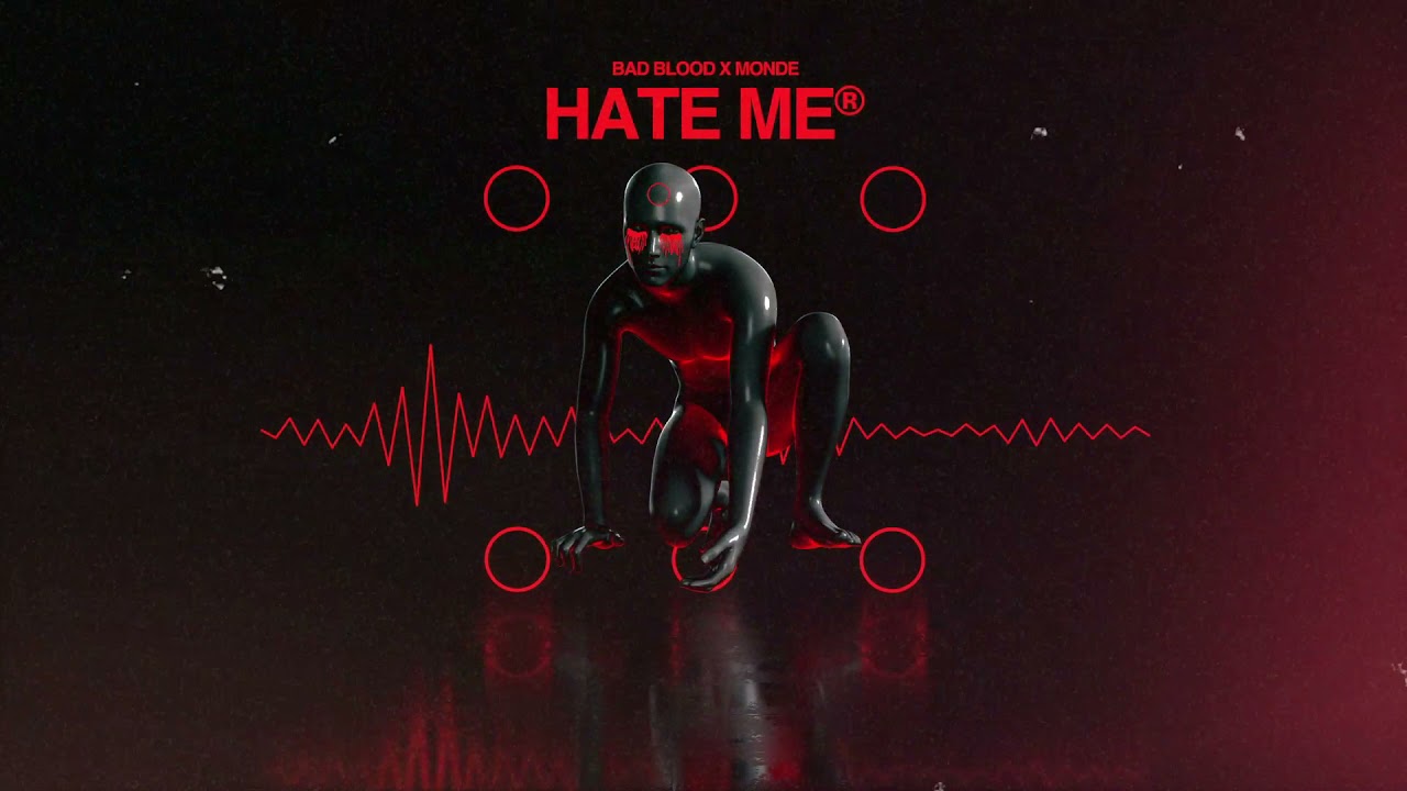BAD BLOOD - "Hate Me" Ft. MONDE (Official Visualizer)