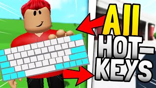 All KEYBOARD SHORTCUTS In Bloxburg