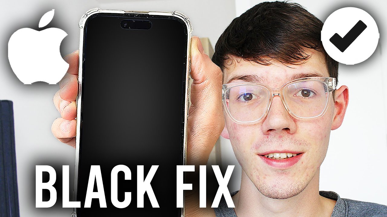 How To Fix iPhone Black Screen But Still Working & On - Step By Step ...