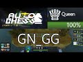 DOTA AUTO CHESS - QUEEN #47 GAMEPLAY / SURVIVED WITH 1 HP AND WON THE GAME  ( QUEEN #47 )