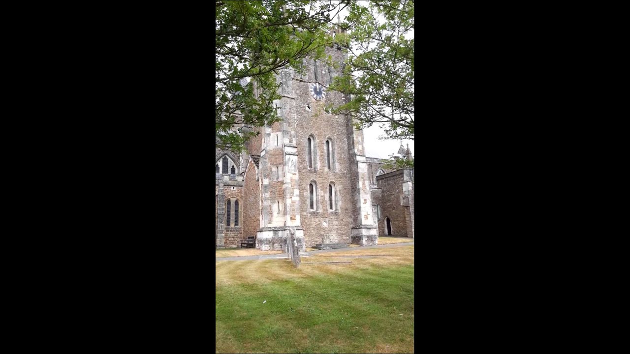 Ottery St Mary church clock chimes