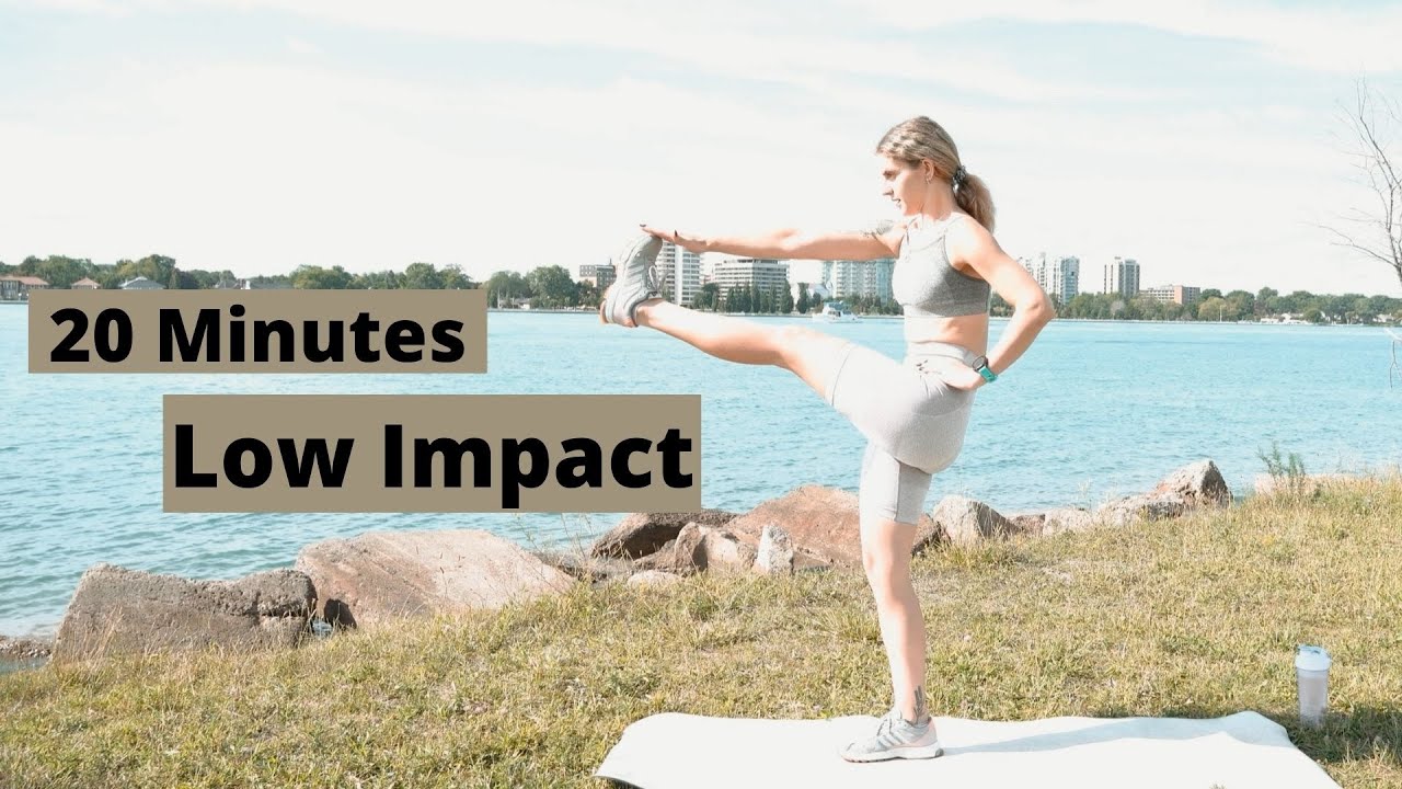 20 Min Low Impact Full Body Workout | No Jumping | No Repeat | No ...