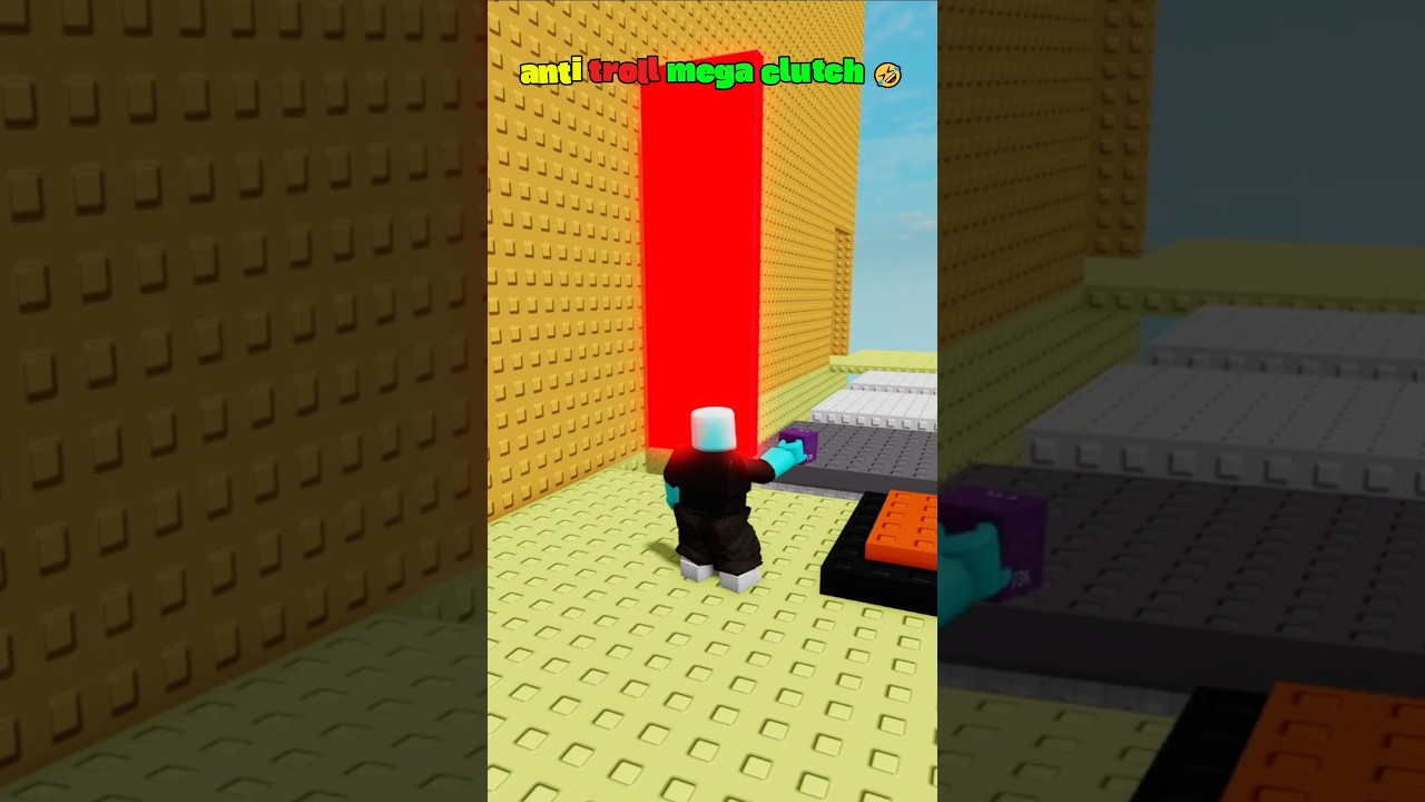 😆 anti trollers mega clutch in roblox