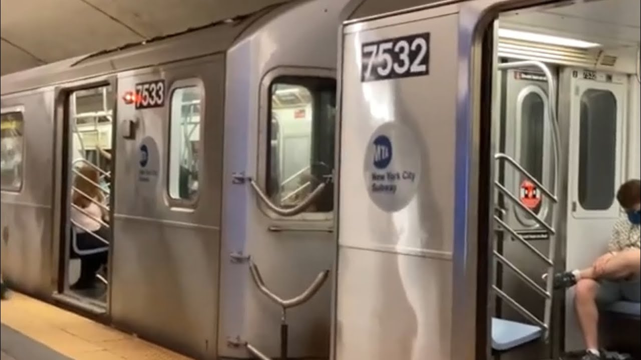 Mta R188 Interior NYC MTA Subway: Queens Bound R188 (7) Train @ Grand Central: (8/20/22 ...