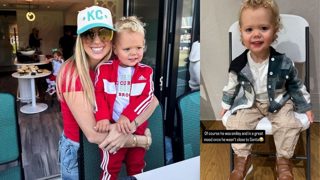 Brittany Mahomes Shares Hilarious Santa Moment with Son Bronze 🎅😂 YouTube