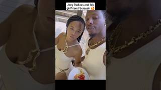 Joey Badass and his girlfriend Serayah 🥰