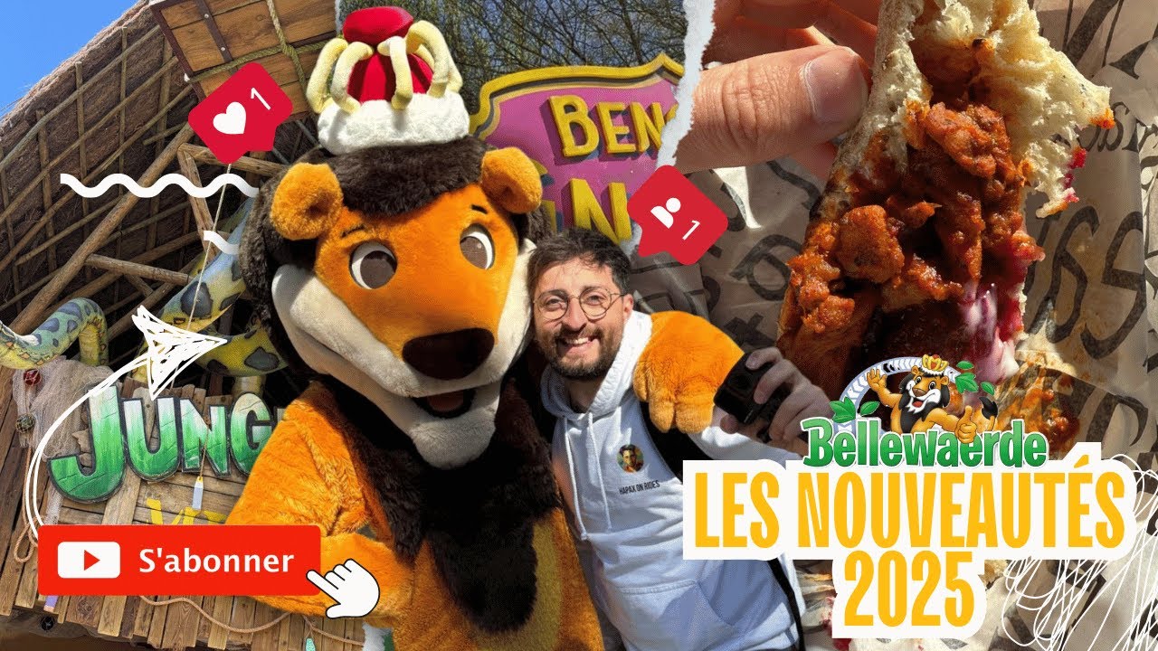 Les nouveautés de Bellewaerde pour la saison 2025 !