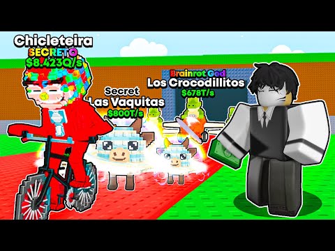 CONSEGUI los NUEVOS BRAINROTS SECRETOS en STEAL A BRAINROT!