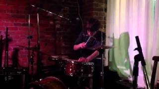 Nate Robertson live at Homegrown Open Jam on drums