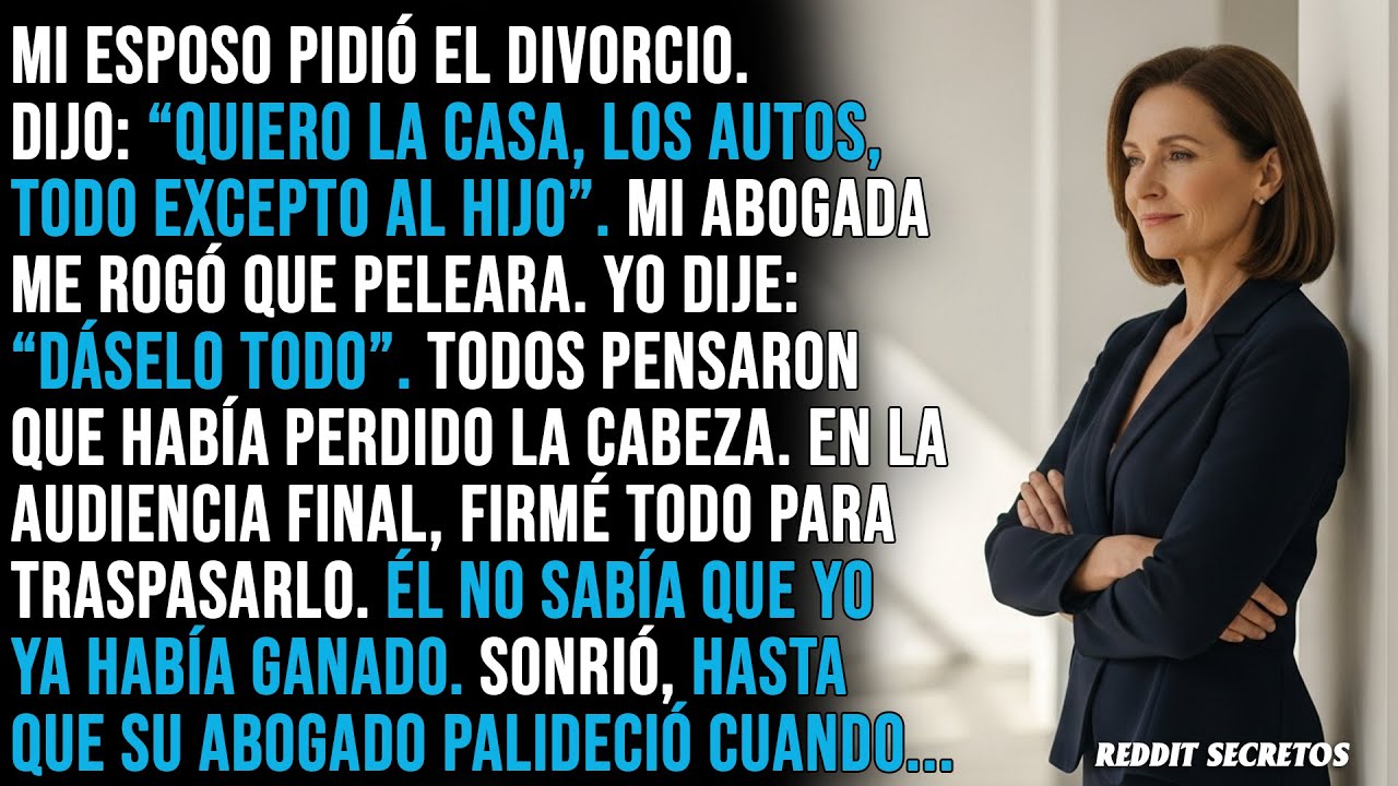 Mi esposo se llevó todo en el divorcio, pero no tenía idea de lo que realmente se estaba llevando y