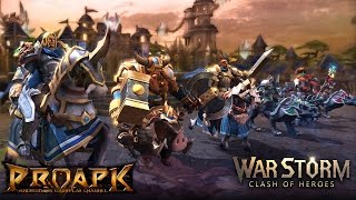 War Storm - Clash of Heroes Gameplay iOS / Android screenshot 3