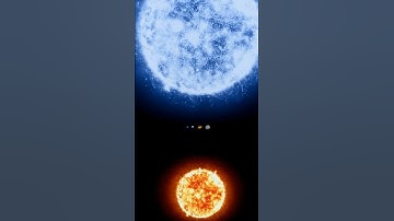 Stars and Planets: Size Comparison of the Solar System and the Universe #universesizecomparison