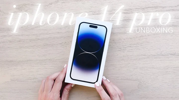 iPhone 14 Pro Unboxing ASMR ☁️✨ | setup + accessories + camera test | aesthetic