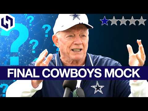 Final Cowboys Draft Rumors & Mock Draft | One Star Cowboys Podcast