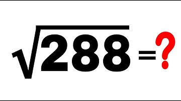 😳 CLEAN BASIC MATHEMATICS √288=? #Shorts