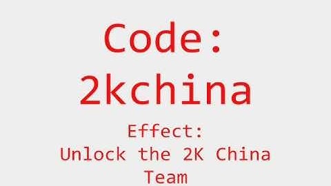 NBA 2K11 - Cheat codes - XBOX 360