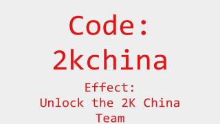 NBA 2K11 - Cheat codes - XBOX 360