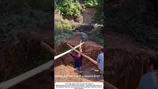 Three‑Log Bridge – Crossing a Ditch with Nothing but Wood 🌲🕳️