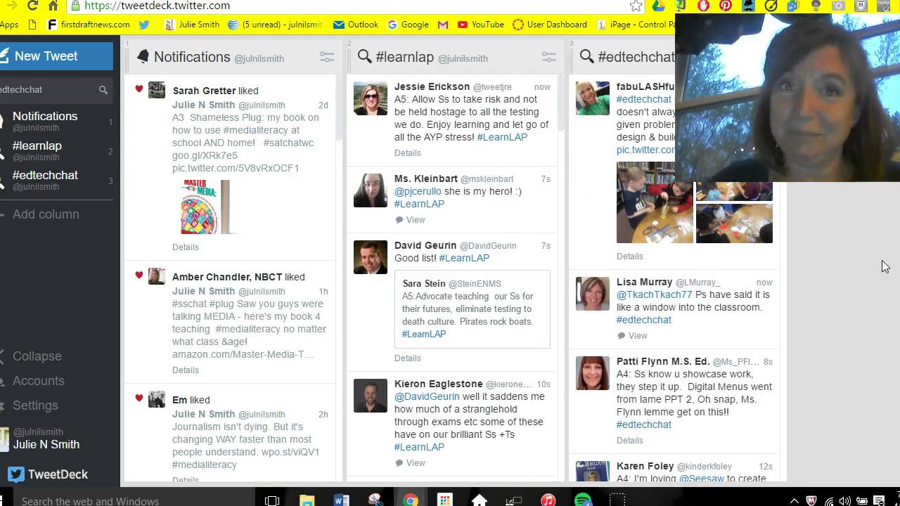 Twitter Chat Tutorial - Julie Smith