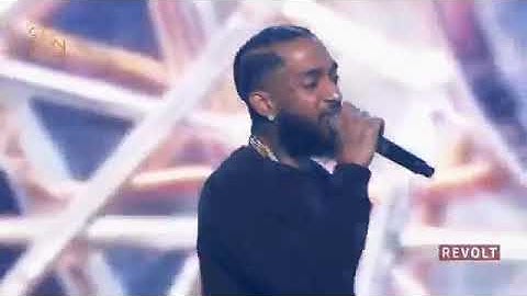 Nipsey Hussle Full Performance LAST TIME THAT I CHECKED