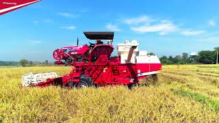 Tractor Mounted Combine Harvester || Mahindra HarvestMaster H12 2WD & 4WD  ||  English