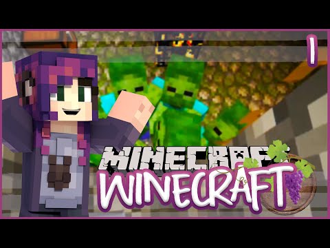 The BEST First Episode!!? // Winecraft Ep.1 Minecraft Let's Play