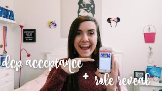 dcp acceptance & role reveal + DISNEY WORLD TAG!! | dcp spring advantage '19