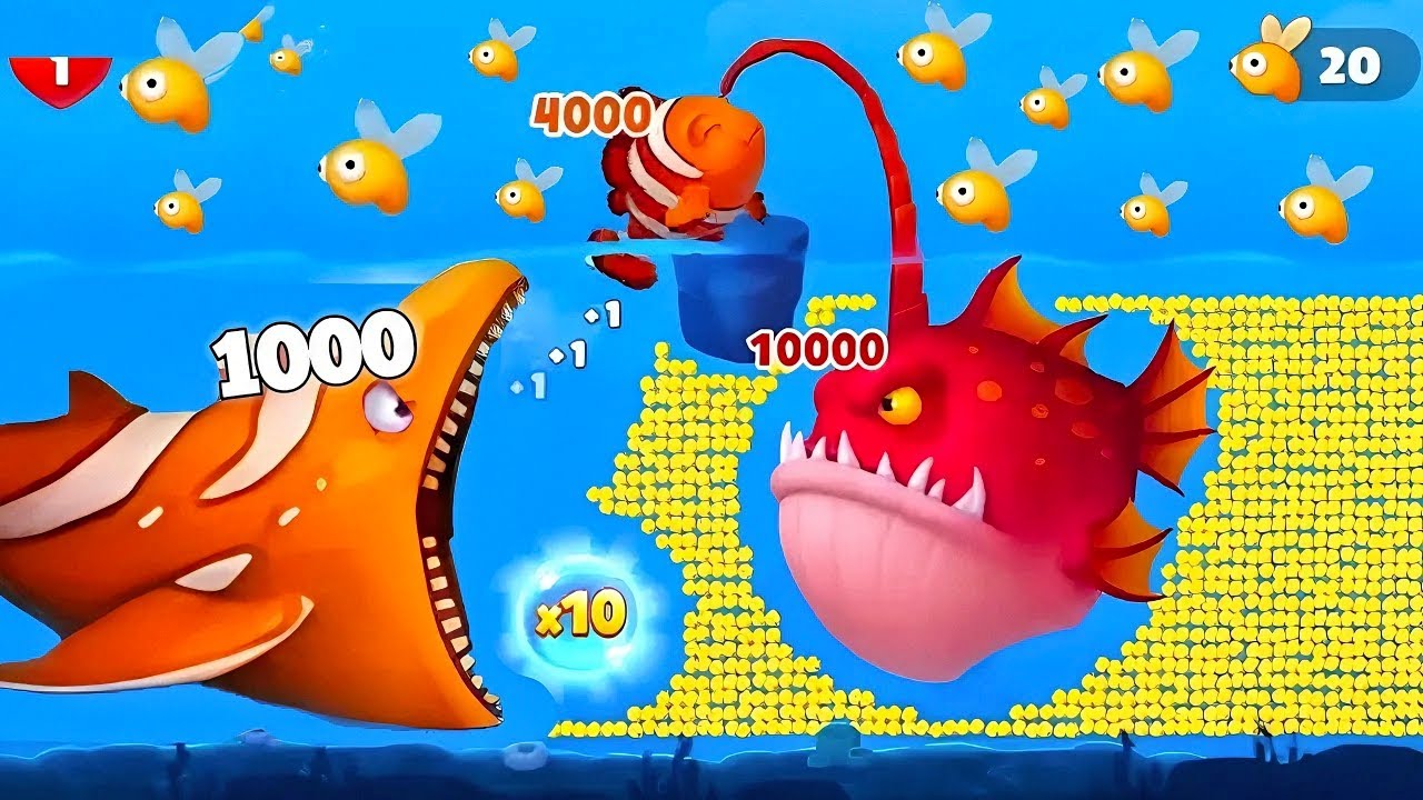 Fishdom 🐟 Monster Shark Extreme Attack 🔥 Fish Rescue from Monster Shark 🦈 Fishdom Ads Level 222