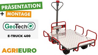 Product Presentation and Assembly Video: GeoTech E-Truck 400 Dump Cart