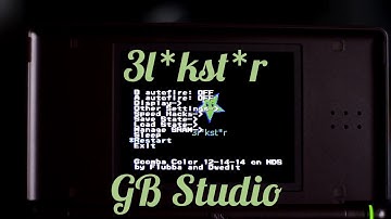3l*kst*r + GB Studio (GB Studio made game with soundtrack from Bassoon Tracker)