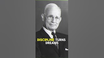 Discipline  The Key to Unstoppable Success | Napoleon Hill