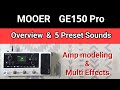 Гитарный процессор эффектов MOOER GE150 Pro