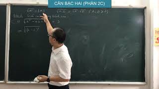 CĂN BẬC HAI (P2C) - Thầy Hoàng Trung Thành