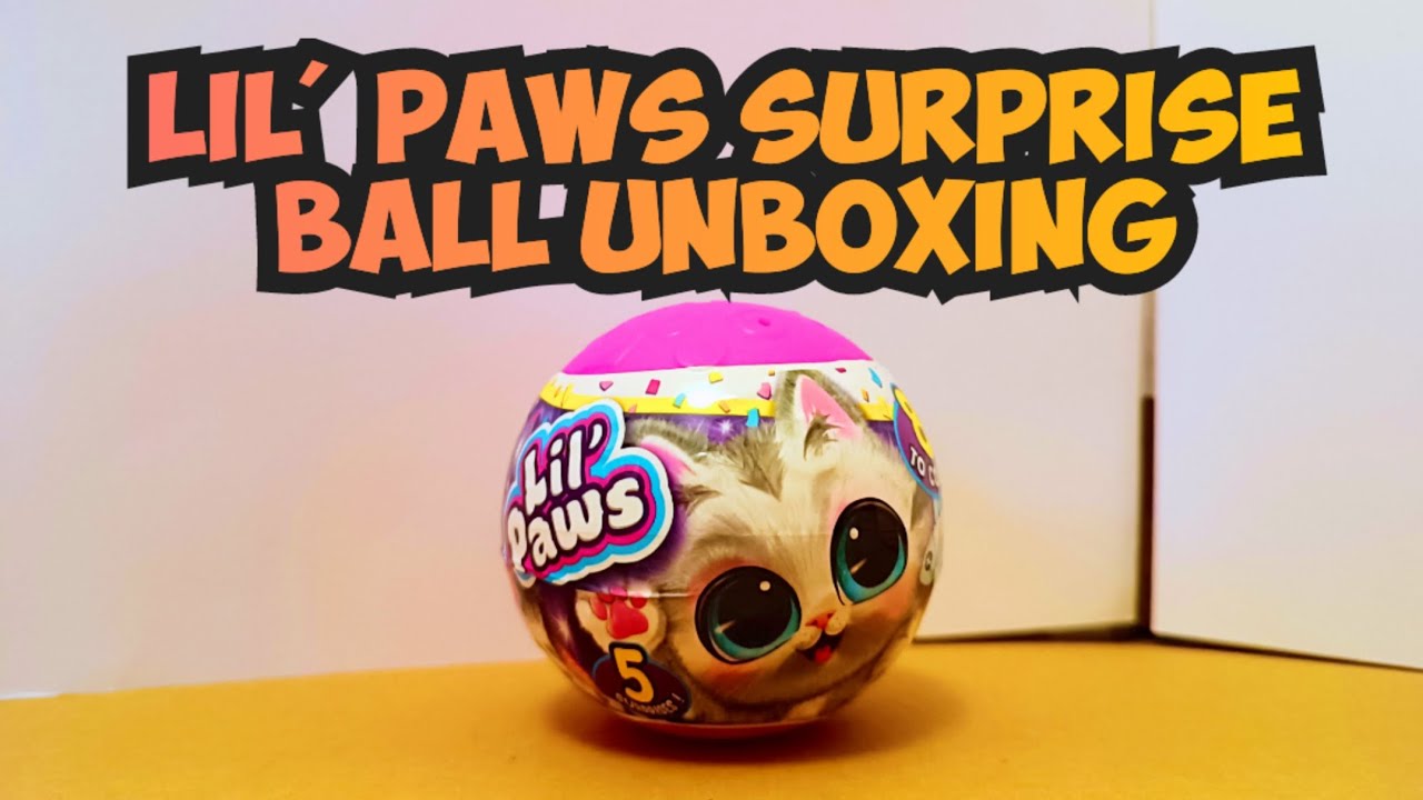 Lil' Paws Surprise Ball Unboxing