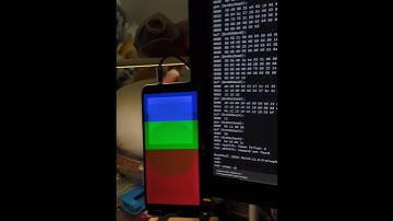 Missing #PinePhone pixels appear in a curious pattern ... Gotta fix this in our #NuttX Framebuffer 🤔
