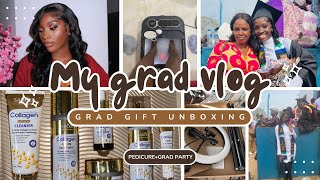 BYE 2025 🫧I Graduate University at 19✨🎓•Grad day•grad gifts unboxing🎁•pedicure and more….🤭 screenshot 1