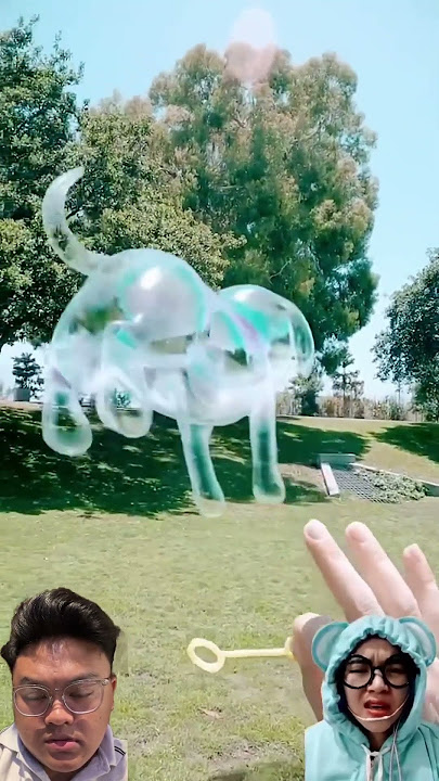 Bubbles can be real‼️sc:@YoYa_oLiVia #funny #comedy #shorts