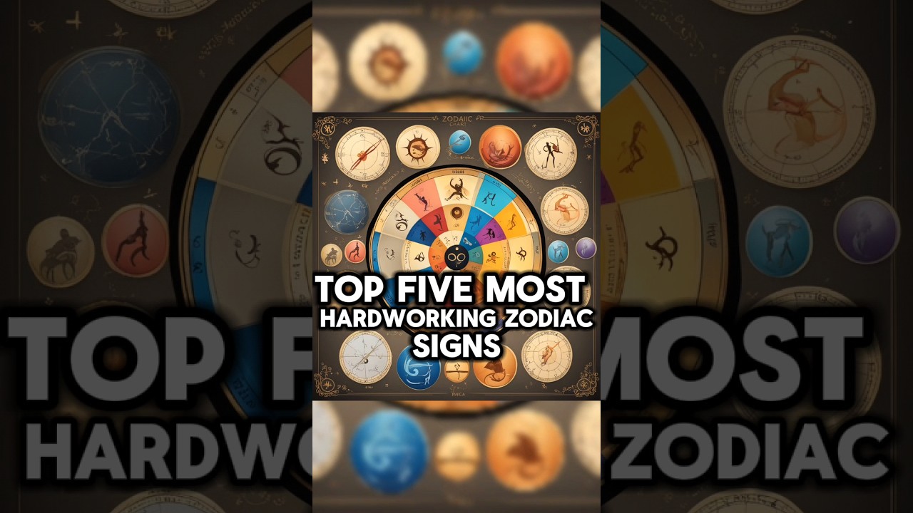 Top 5 Most HARDWORKING Zodiac Signs! 