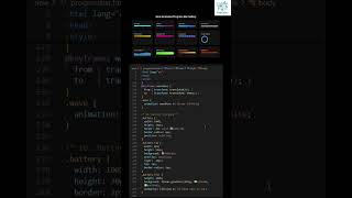 12 Animated Progress Bars | Modern UI Loaders in HTML & CSS 🌈🔵 #coding #htmlcss #frontenddev #loader