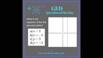 GED QOD: Equations of Lines from Graphs 4