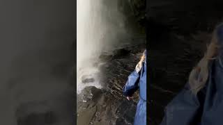 Fourfalls Walk At Waterfall Country, Brecon Beacons In South Wales. Amazing After Good Rainfall