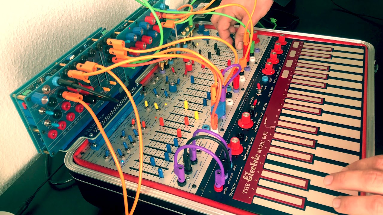 Buchla Music Easel EMS VCS3 card exploration YouTube