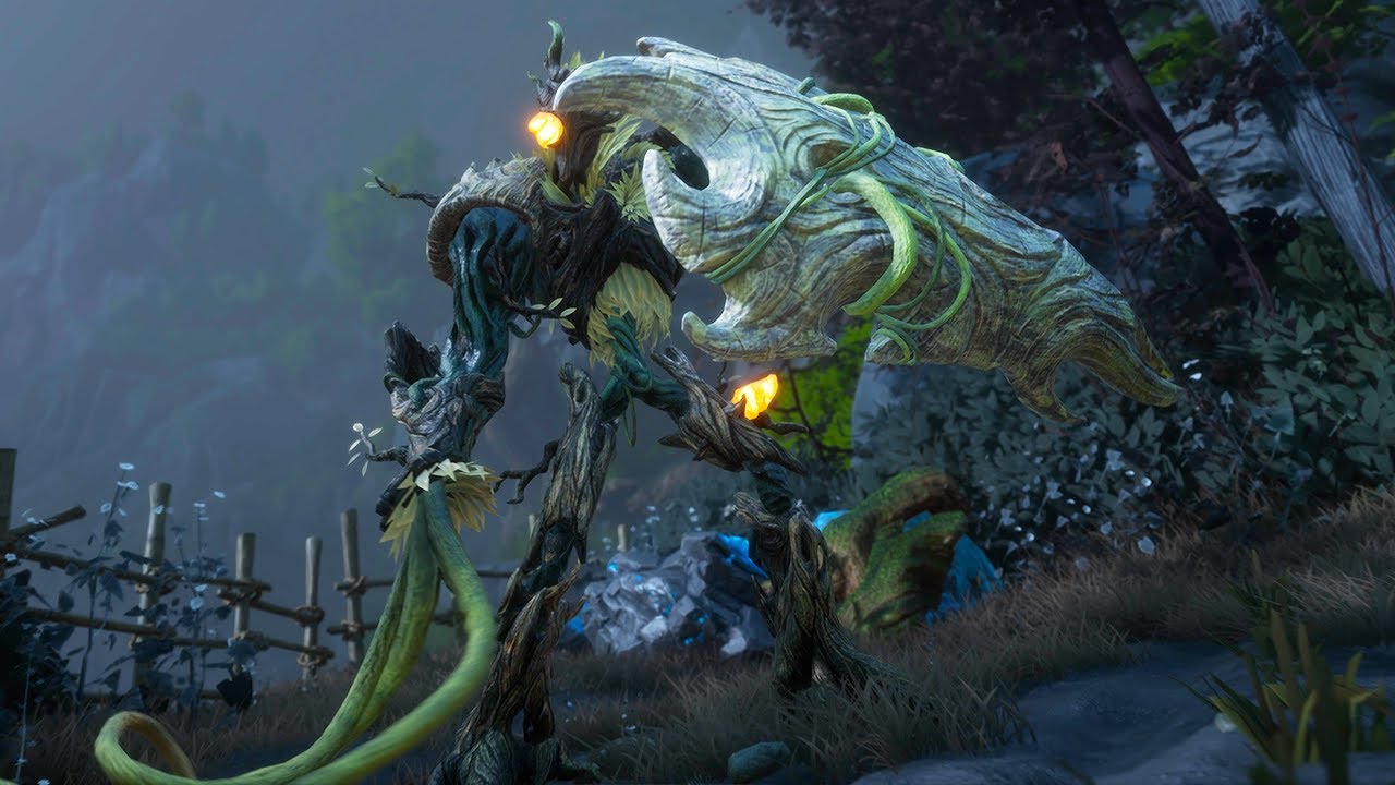 Kena: Bridge of Spirits - Vine Knight Boss Fight 4K