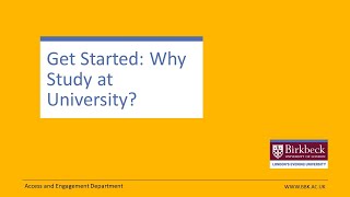 Get Started: Why Study at University? screenshot 4