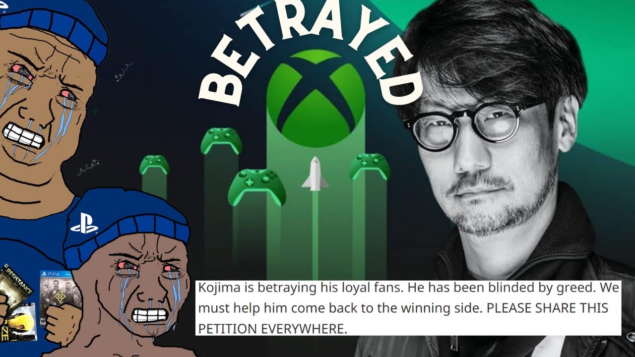 Anti-Xbox Kojima fans dredge up year-old petition to cancel new game