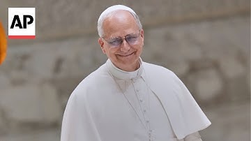 Pope Leo XIV sends a message of hope in White Sox stadium broadcast