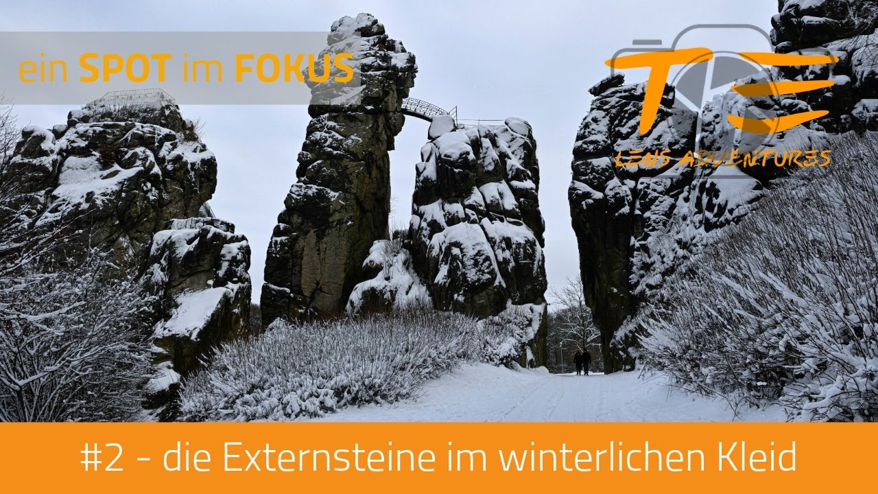 #02 - Die Externsteine im winterlichen Kleid - e1n SPOT im FOKUS